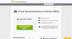 Desktop Screenshot of languagefriends.net